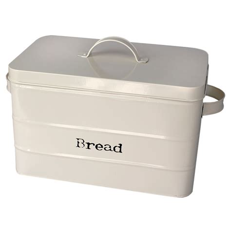 brabrantia home basics metal bread box in ivory copper|Bread Box .